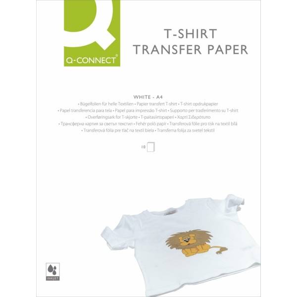 T-Shirt-Folie A4 für helle Textilien VE=10 Stück