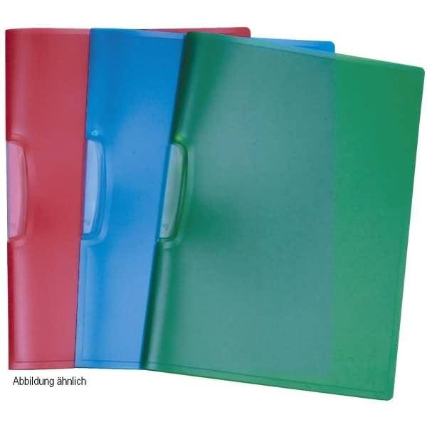 Cliphefter A4 bis 25 Blatt blau