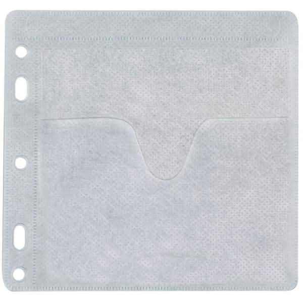 CD/DVD Hüllen PP transparent gelocht VE=40 Stück