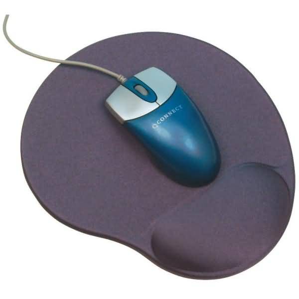 Mauspad Gel 230x260mm schwarz