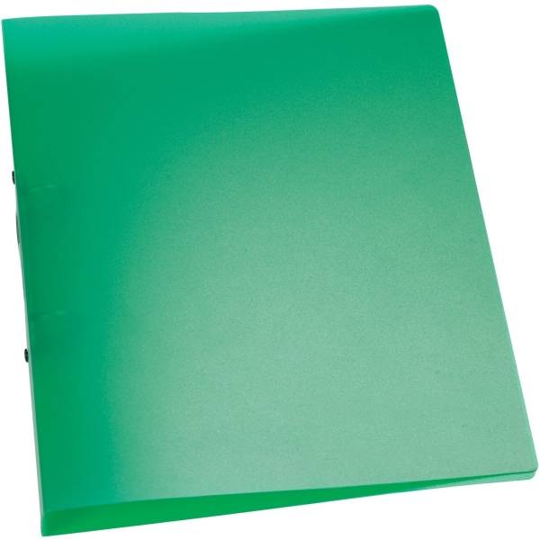 Ringbuch A4 2 Ringe 25mm grün-transluzent