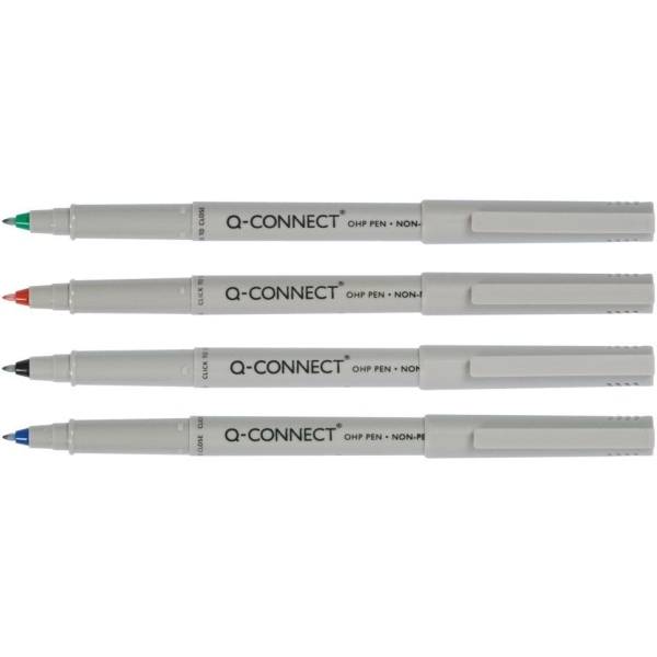 Folienschreiber 0,7 non-permanent VE=4 Stück sortiert