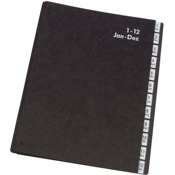 Pultordner A-Z schwarz