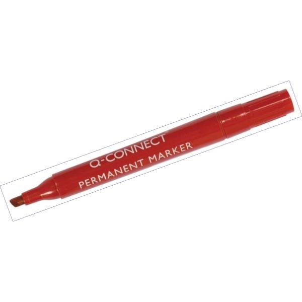 Permanent-Marker Keilspitze 2-5mm rot