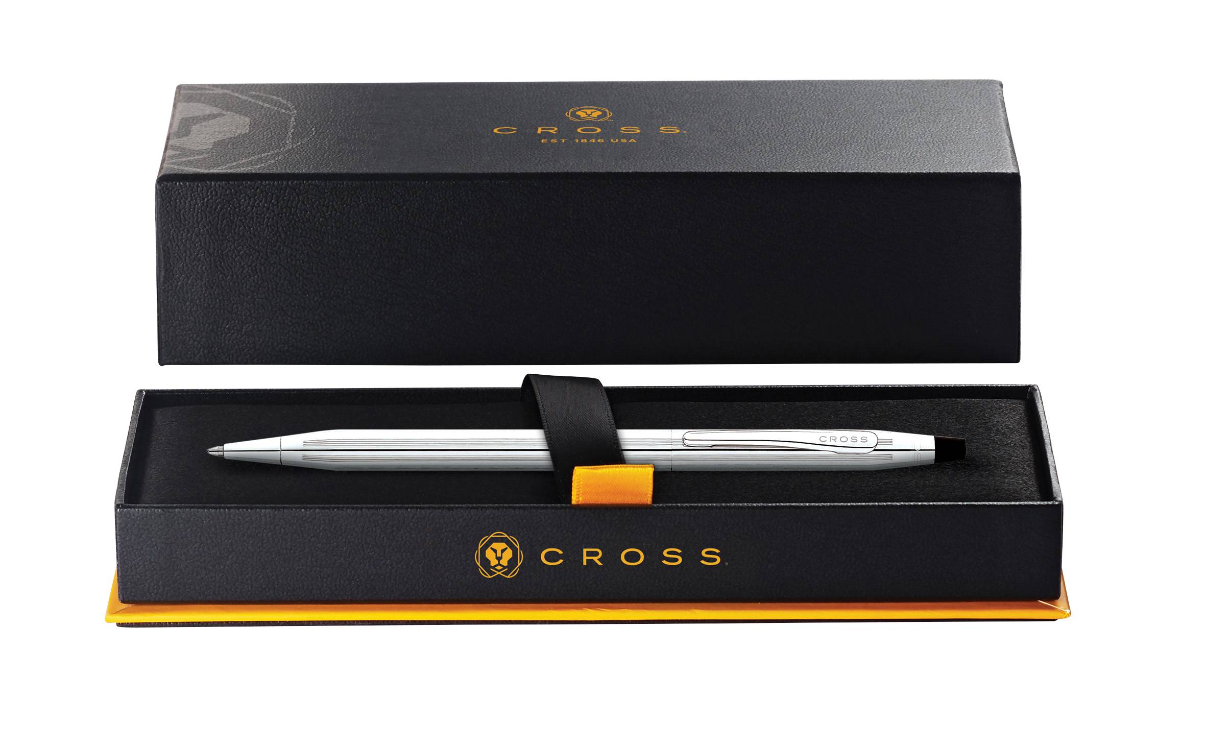 Kugelschreiber Classic Century Glanz-Chrom in Geschenkbox