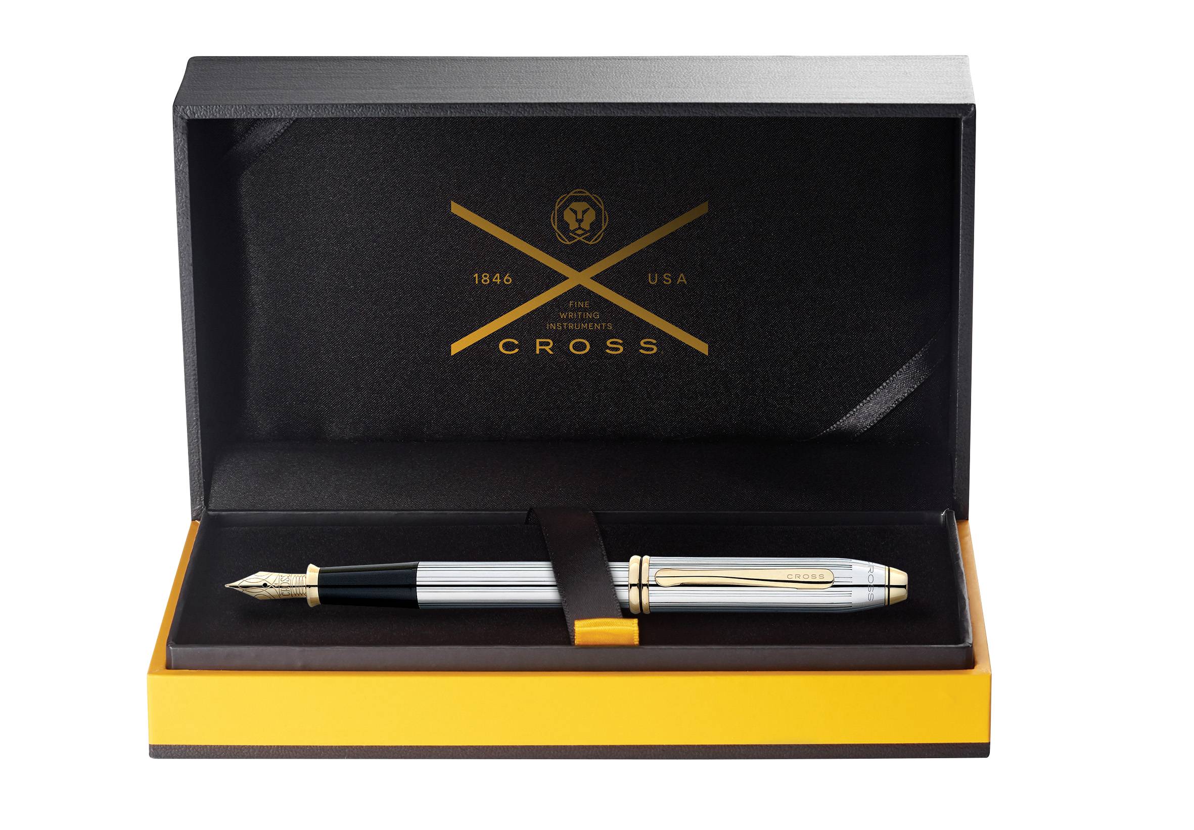 Füllfederhalter Townsend Medalist, F-Feder in Geschenkbox