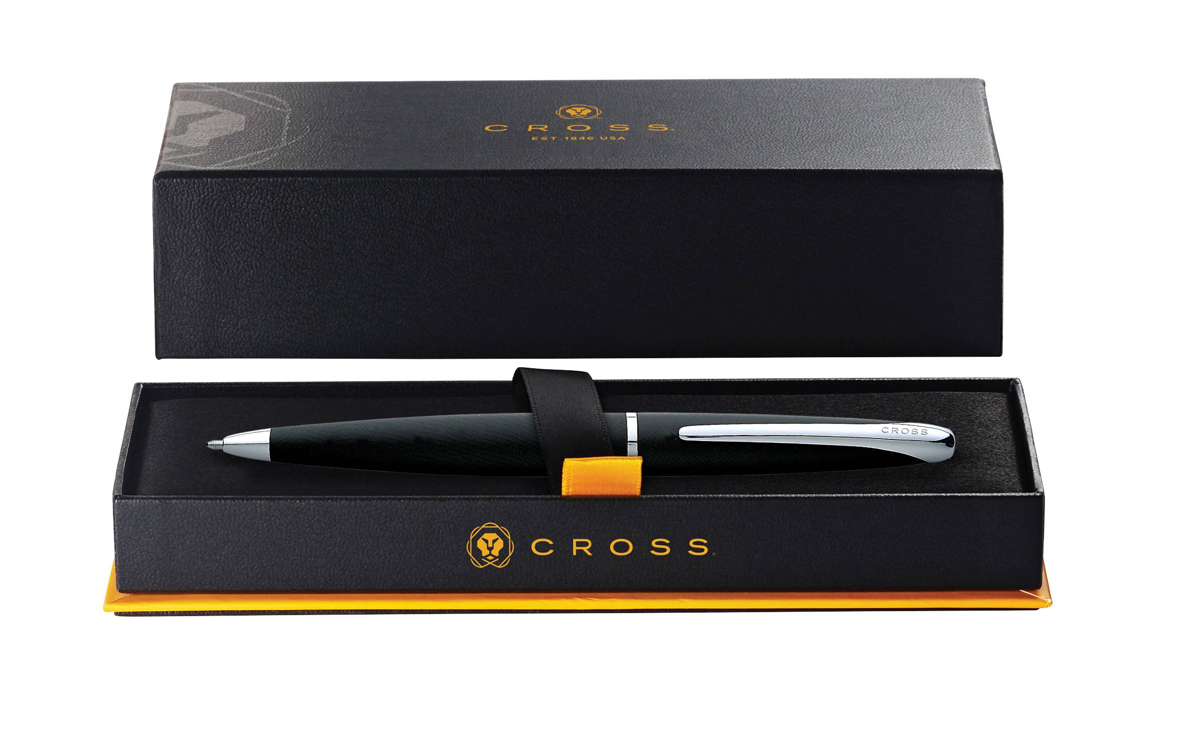 Kugelschreiber ATX Basalt-Schwarz in Geschenkbox