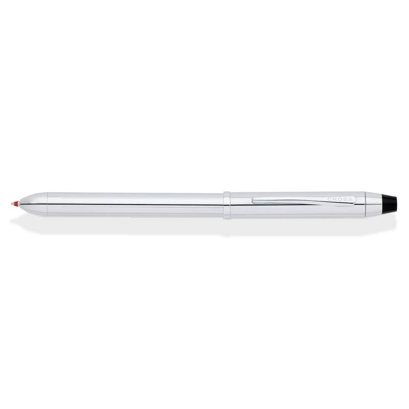 Mehrsystemstift Multifunktionsstift Tech 3+ Glanzchrom in Geschenkbox