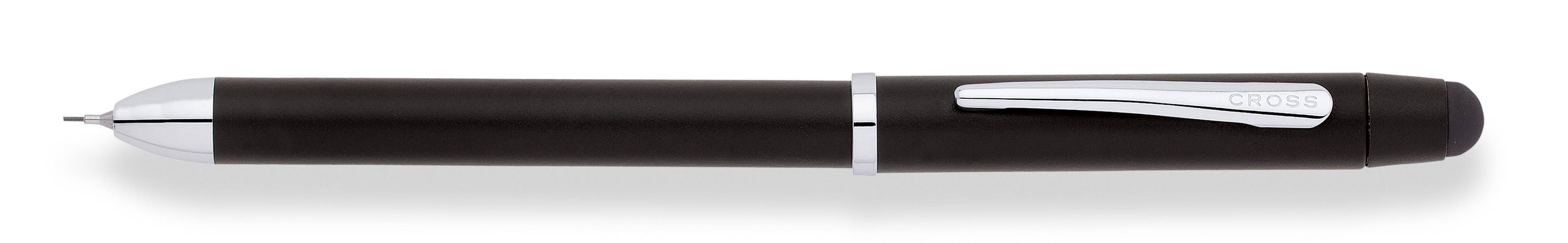 Mehrsystemstift Tech 3+ Schwarz, 3 Funktionen, in Geschenkbox