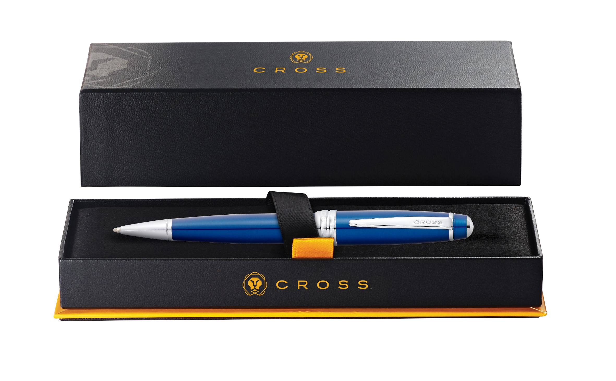 Kugelschreiber Bailey Blau-Lack