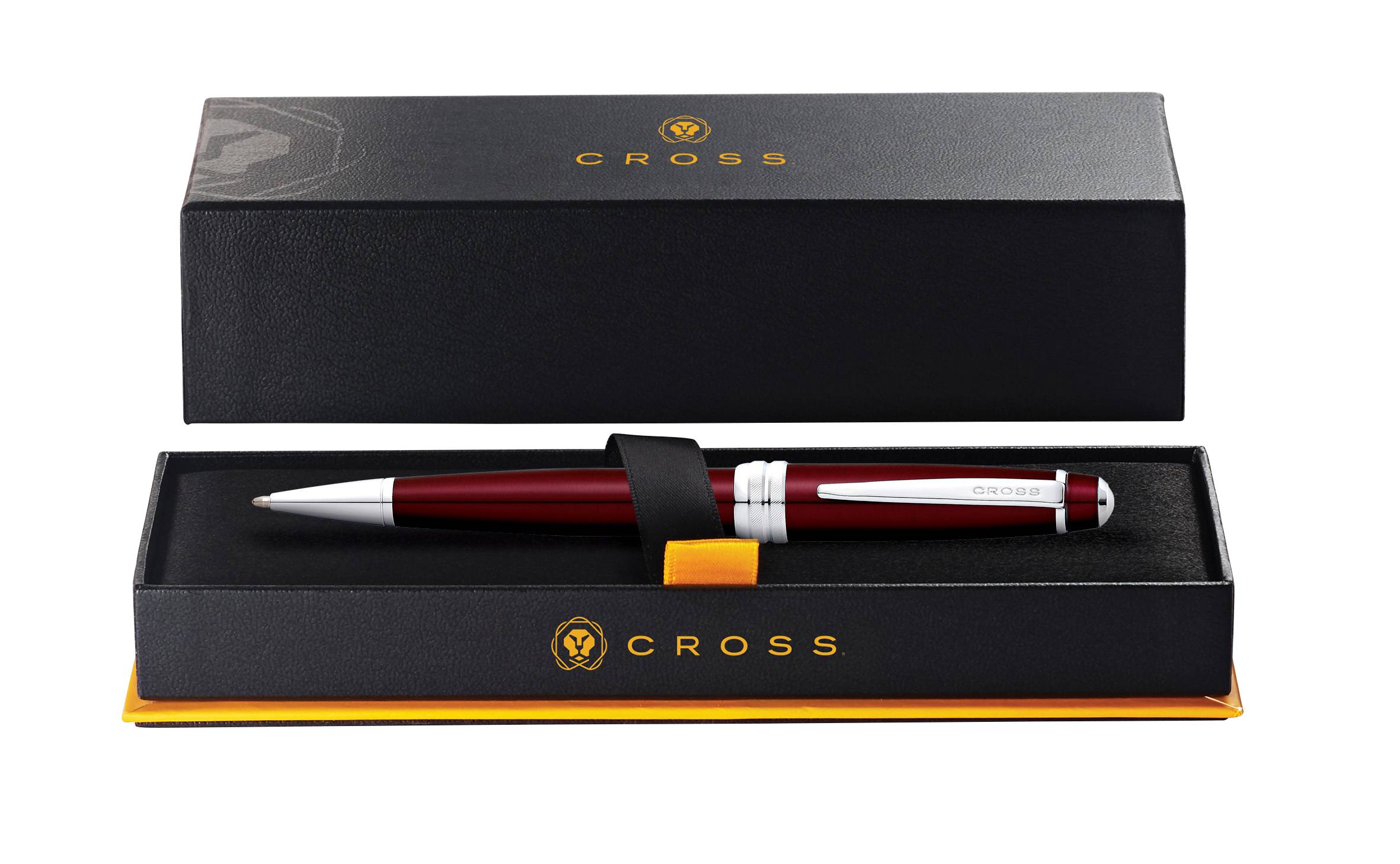 Kugelschreiber Bailey Rot-Lack