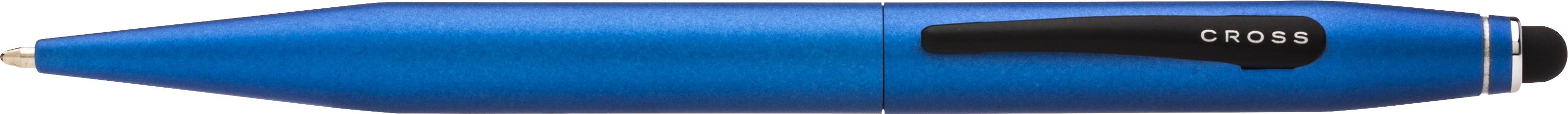 Kugelschreiber Tech2 Metallic Blau mit Stylus