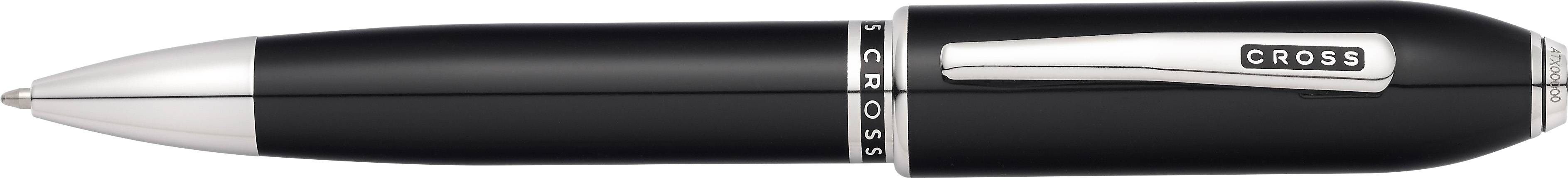 Kugelschreiber Peerless Schwarz-Lack