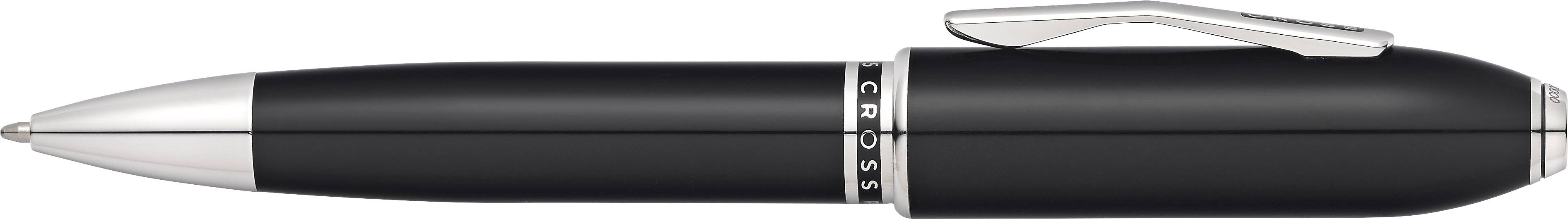 Kugelschreiber Peerless Schwarz-Lack