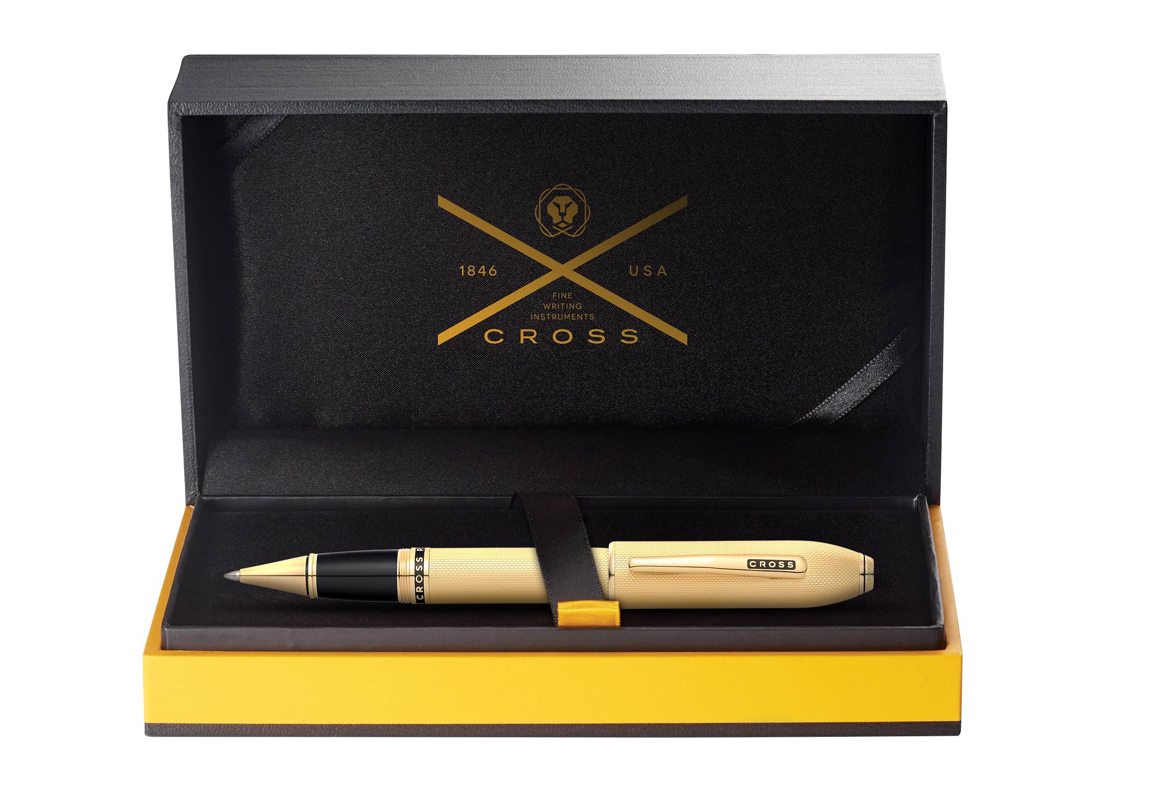 Rollerball Peerless 23 Karat goldplattiert