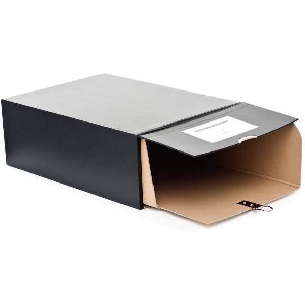 Urkundenkasten mit Schuber schwarz