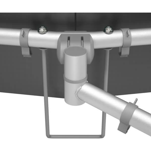 Dual-Monitorhandgriff viewgo Option 004 grau