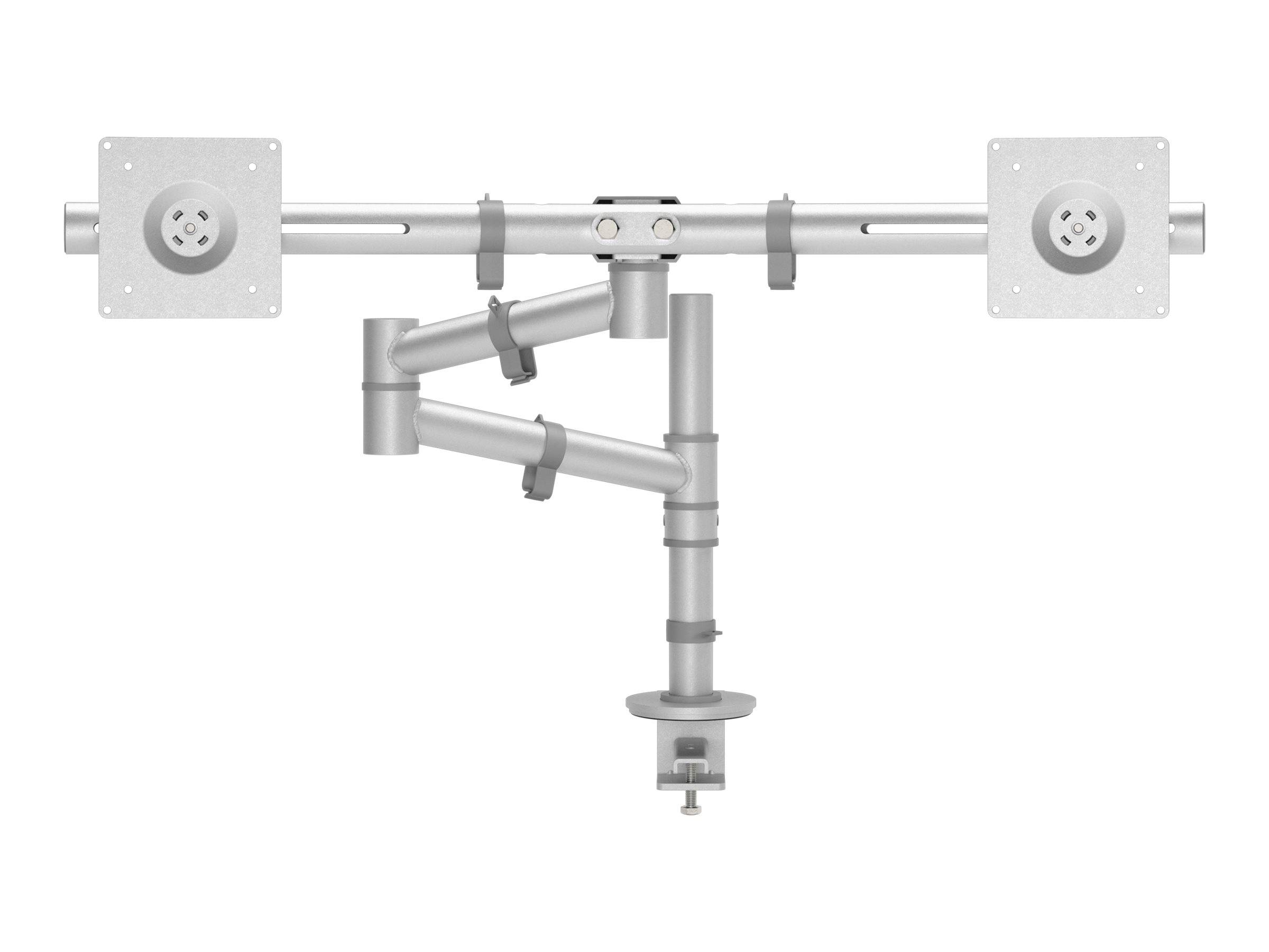 Dataflex Viewgo Monitor Arm 132 - Befestigungskit (Spannbefestigung für Tisch, Stange, Schwenkarm, Schraubmontage, 2 Verbindungsklammern)