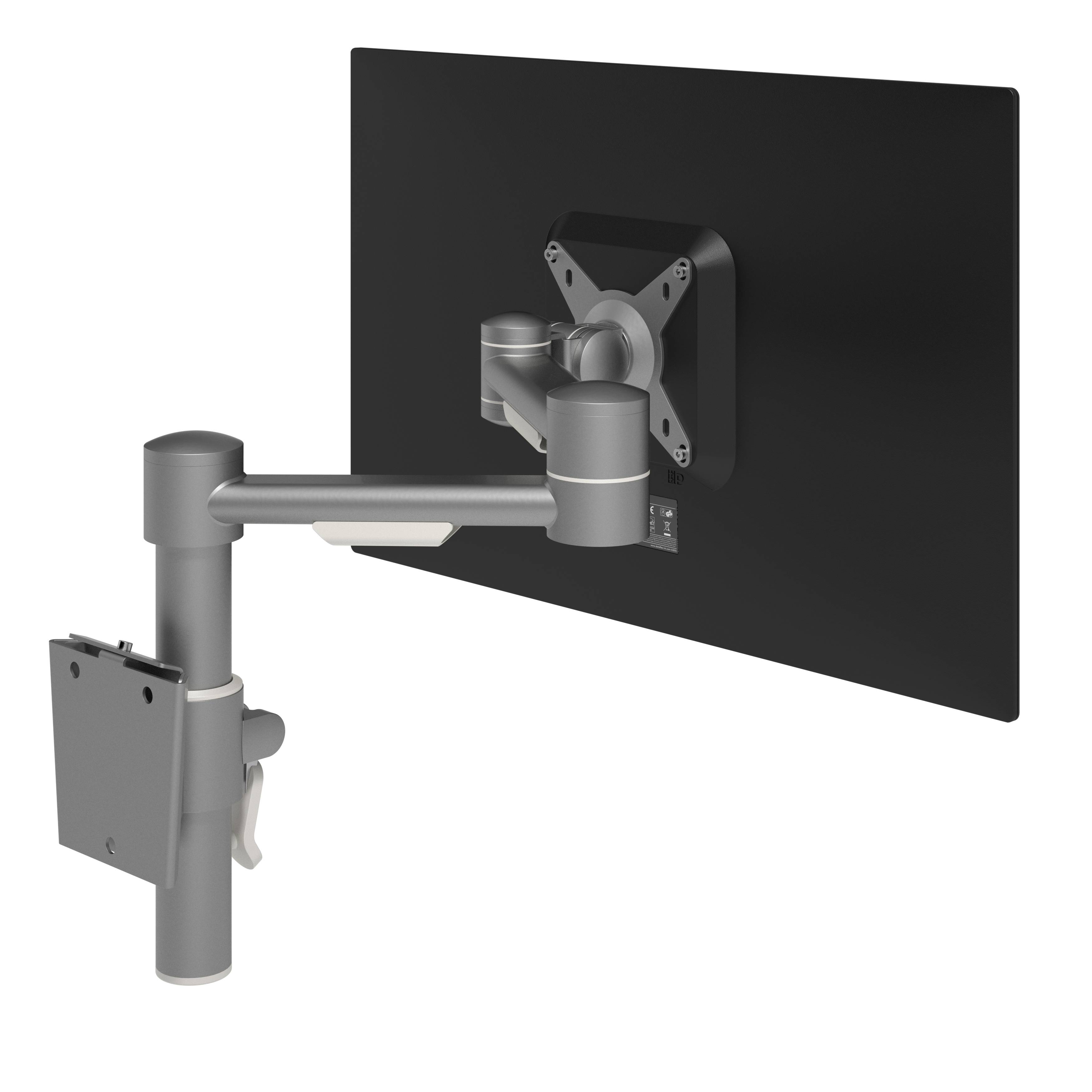 Dataflex Viewmate Style Wall Mount 052 - Befestigungskit (Wandplatte, Gelenkarm, Anschlussplatte, Stange)