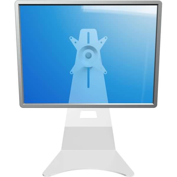 Monitorständer Addit 500 weiß