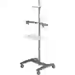 Konferenztrolley ViewMate Combo 722 silber Konferenztrolley ViewMate Combo 722 silber