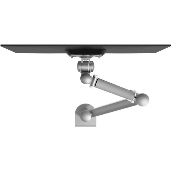 Monitorarm Viewmate plus Schreibtischklemme 832 silber