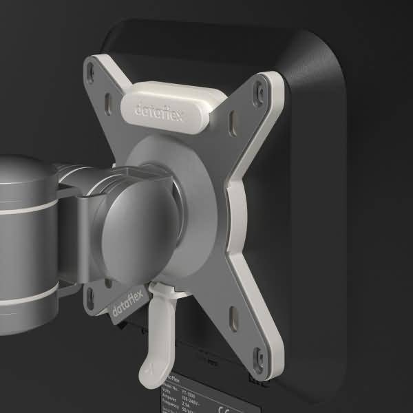 Schnellverschlussbefestigung Viewmate Option 990 weiß