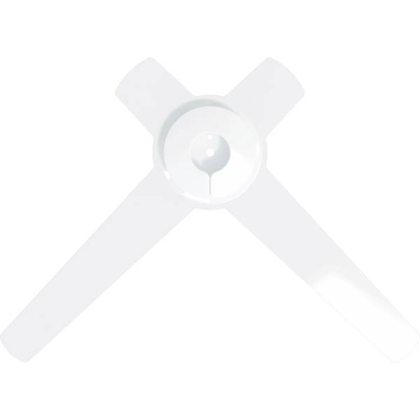 Fußplatte ViewLite 010 silber-weiß