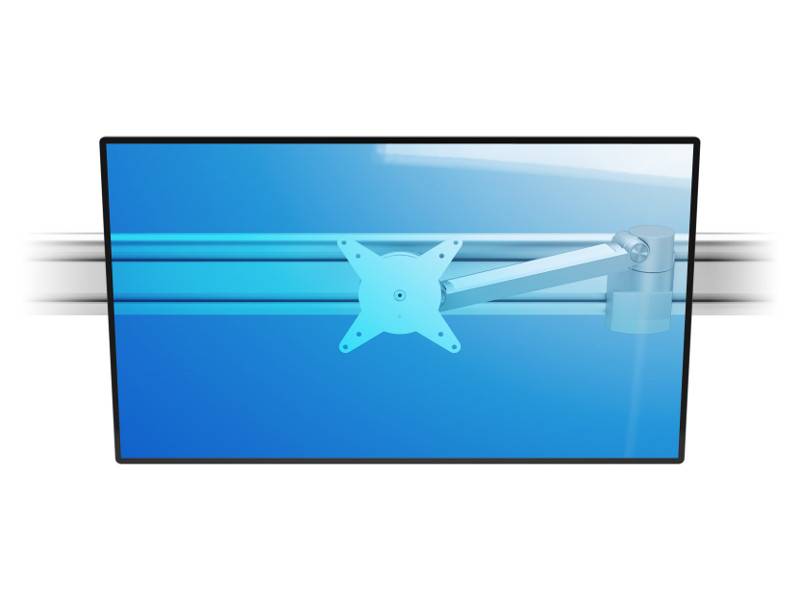 Dataflex Viewlite Schienensystem/Slatwall für den Tisch 1400mm (58.703)