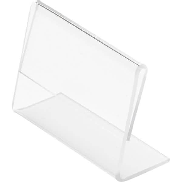 Tischaufsteller Mini Classic Image schräg 90 x 60 Querformat transparent