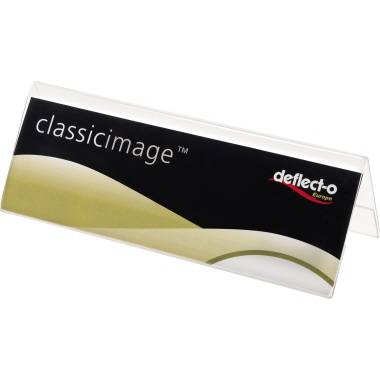 Deflecto Tischnamensschild 48701 DIN A5