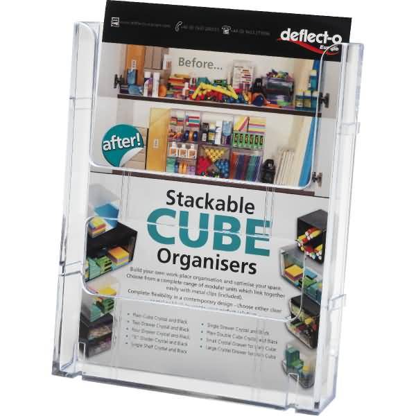 Prospekthalter Lit Loc Einzelprospekthalter A5 Wandmontage