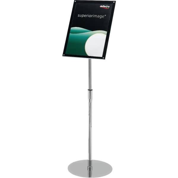 Prospektständer Superior Image A3 höhenverstellbar silber
