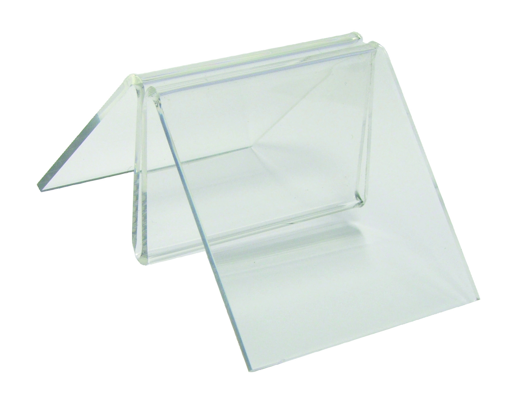 Prospekt-/MenÃ¼kartenhalter Acryl, glasklar