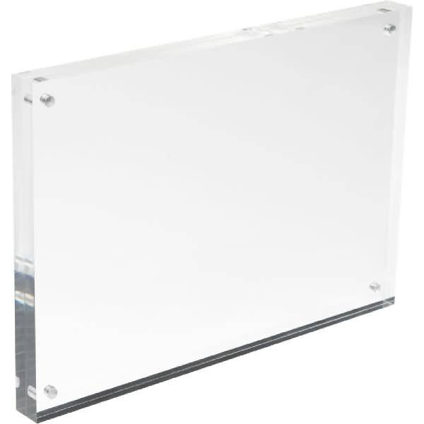 Acrylblock magnetisch A5 15mm transparent