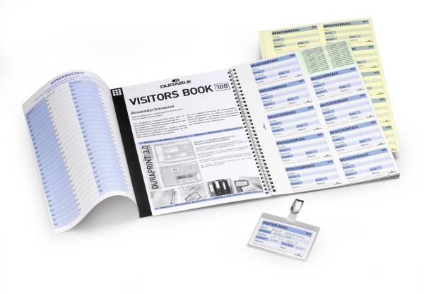 DURABLE - Gästebuch-Nachfüllpack - 100 Formulare
