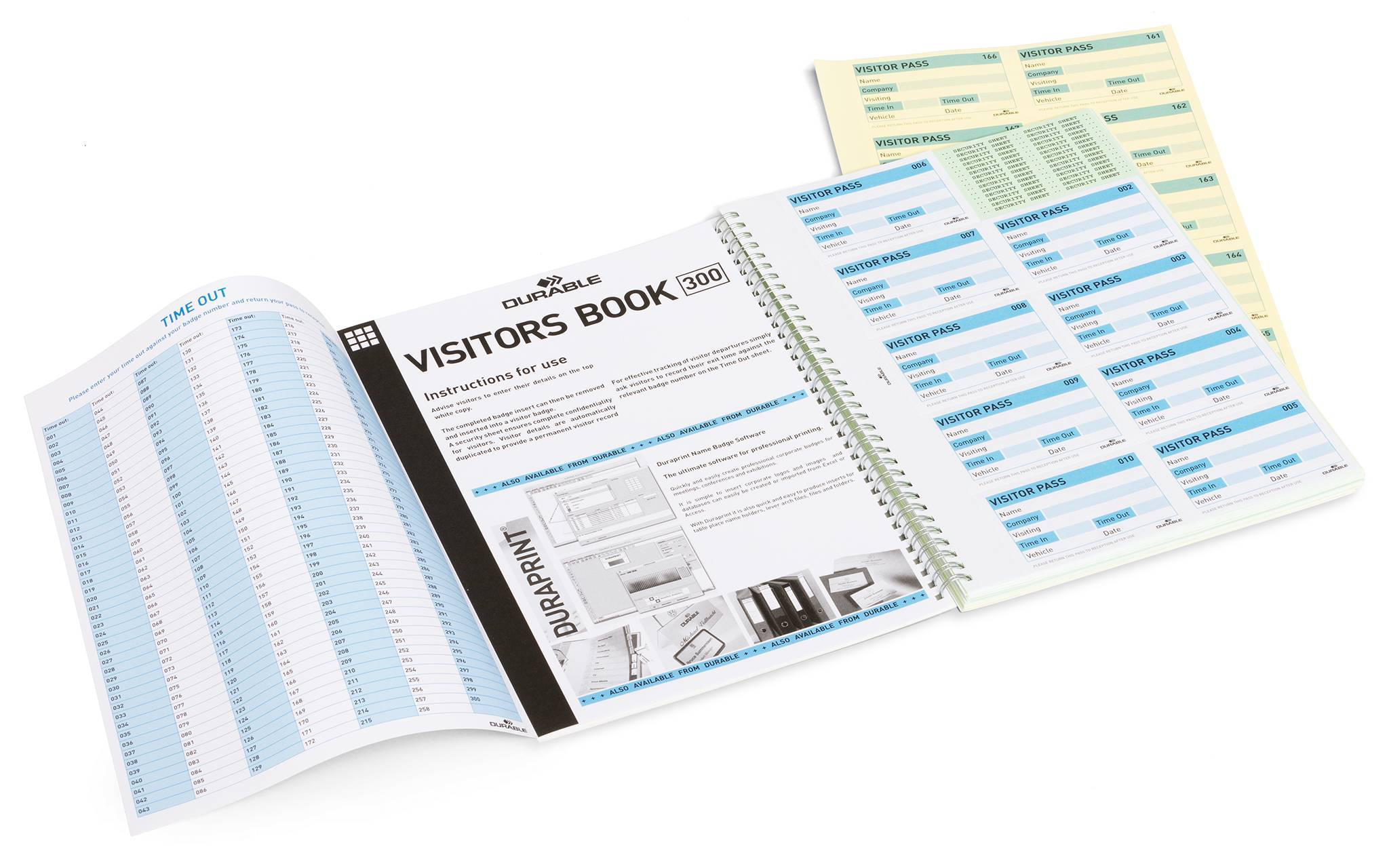 Notizblock Besucherbuch Nachfüllsatz ws