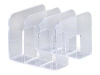 DURABLE TREND - Sortierer - 3 Fächer - durchsichtig