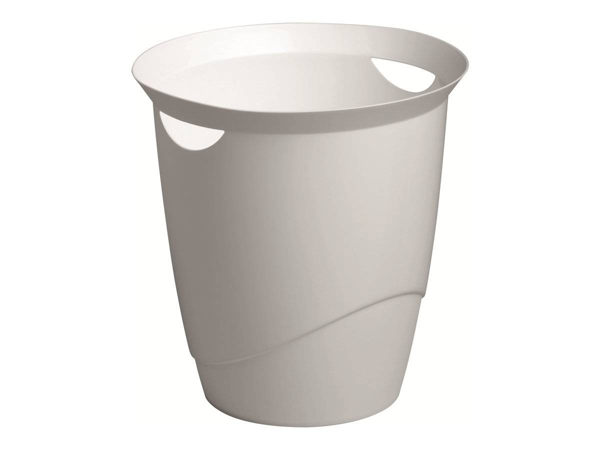 DURABLE - Papierkorb - 16 L - weiß