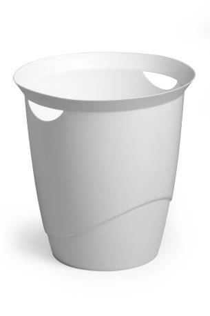 DURABLE - Papierkorb - 16 L - weiß