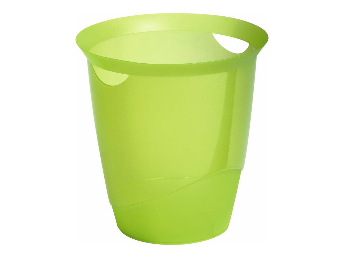 DURABLE - Papierkorb - 16 L - Translucent Light