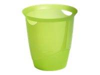 DURABLE - Papierkorb - 16 L - Translucent Light