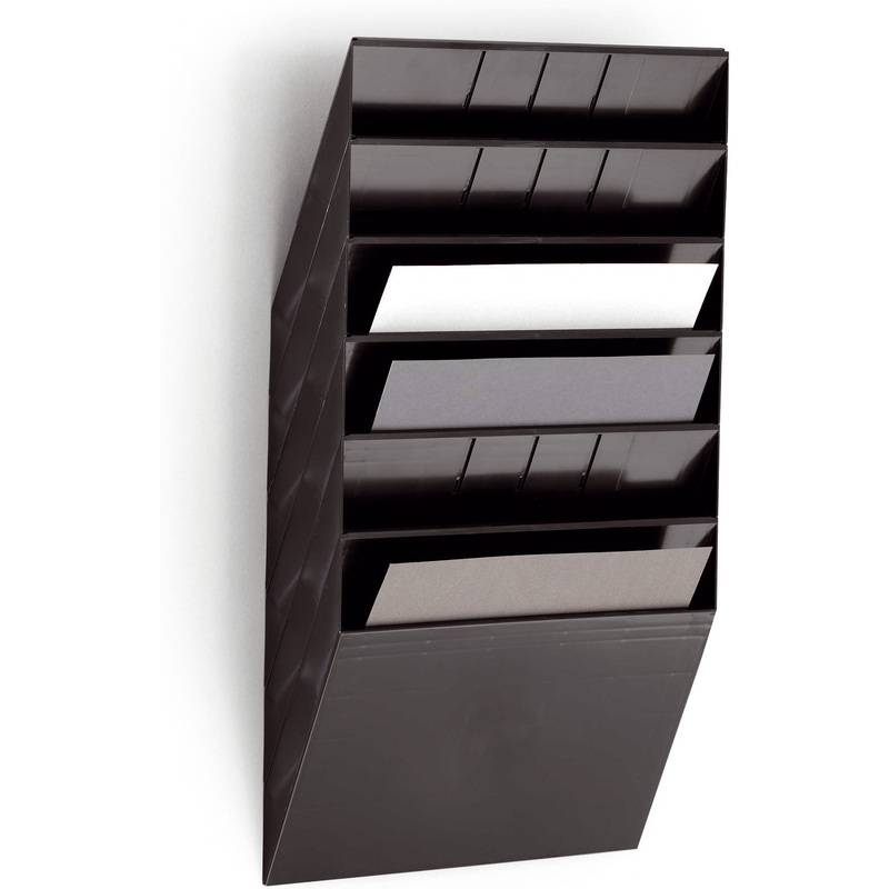 DURABLE Wand-Prospekthalter-Set "FLEXIBOXX 6", A4, 6 Fächer