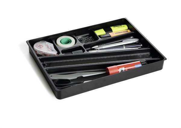 DURABLE IDEALBOX - Schubladeneinsatz - holzkohlefarben