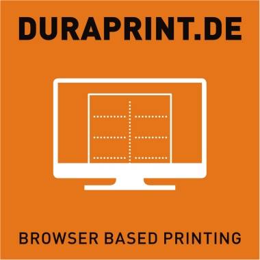 DURABLE Kennzeichnungstasche 172207 DIN A5 quer dunkelblau 50 St./Pack.