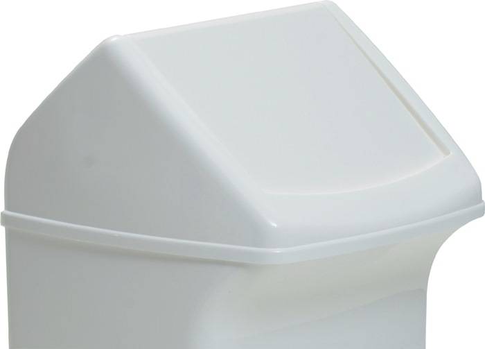 Deckel PE weiß f.Abfallsammler 40l m.Einwurfklappe DURABLE
