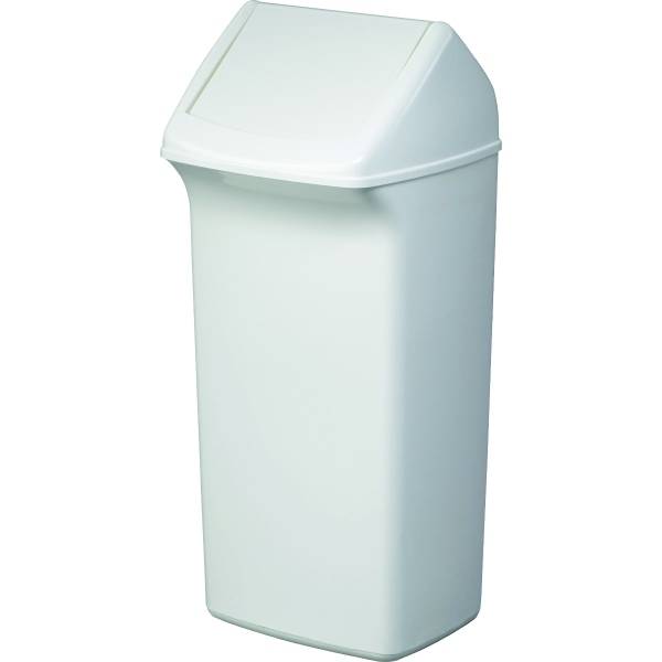 Abfallbehälter Durabin Flip 40l weiß