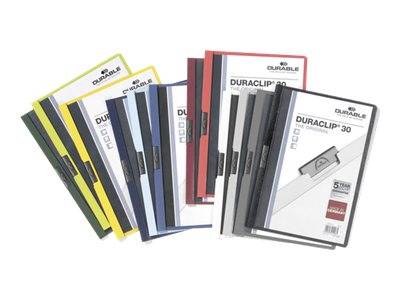 DURABLE DURACLIP 30 - Klemmhefter - für A4 - Kapazität: 30 Blätter