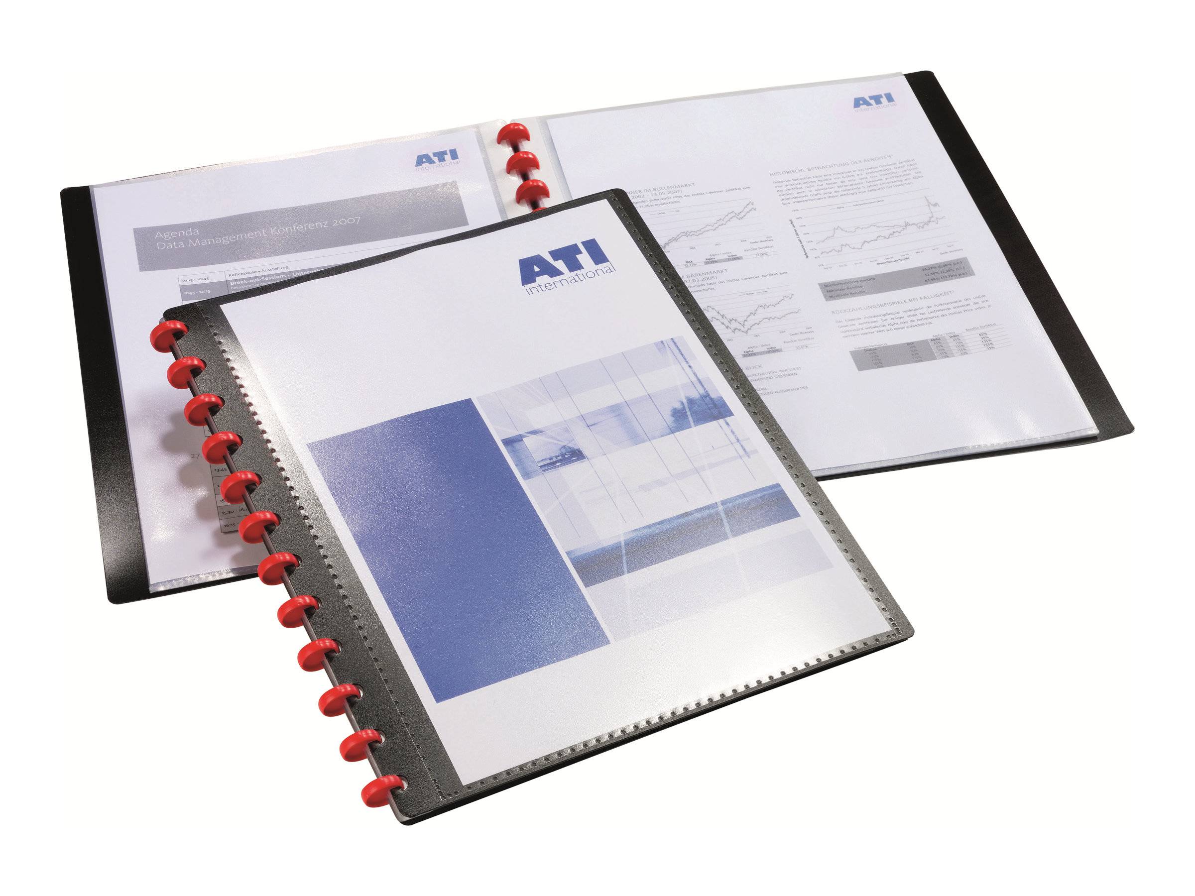 DURABLE DURALOOK EASY PLUS - Nachfüllbare Ringmappe