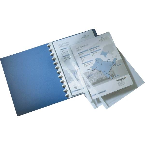 Hüllen Duralook Cover A4 transparent VE=10 Stück